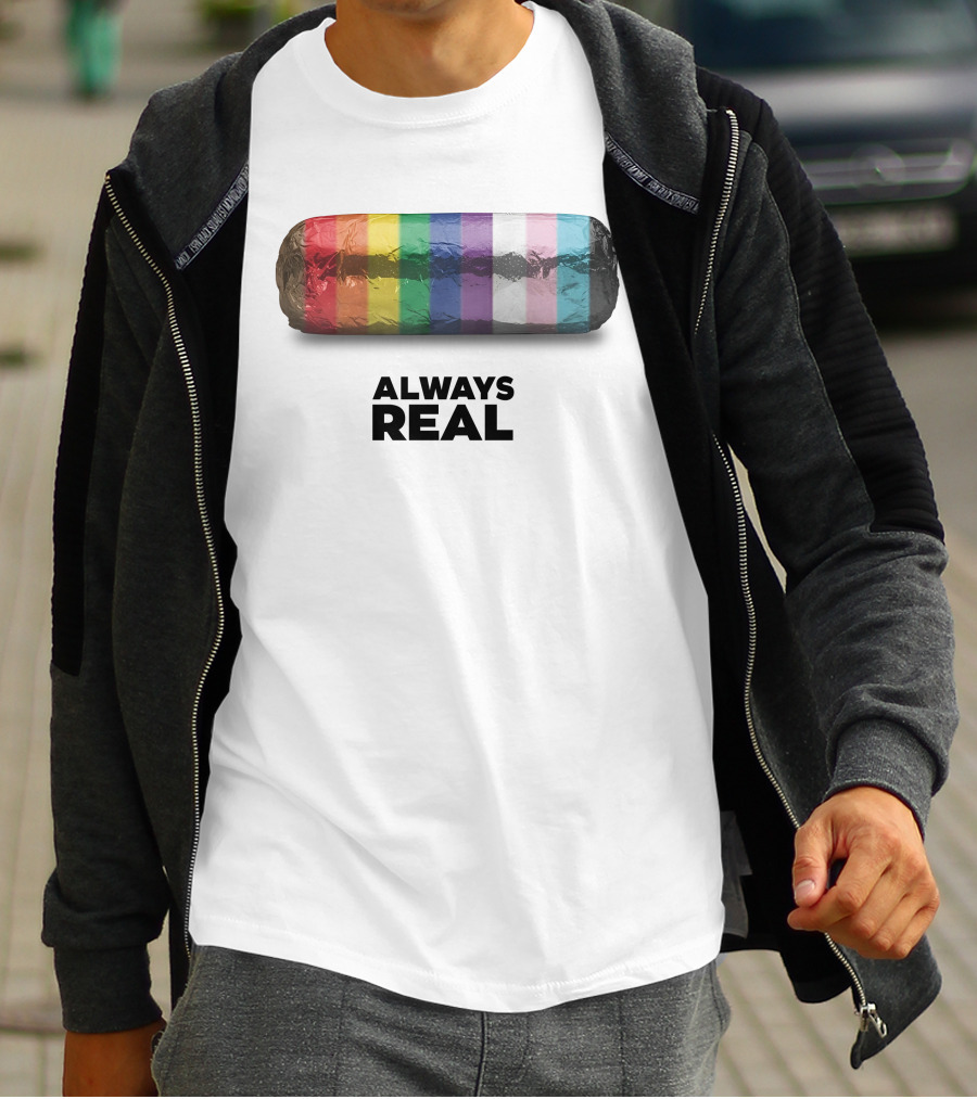Always Real Burrito Colors T-Shirt