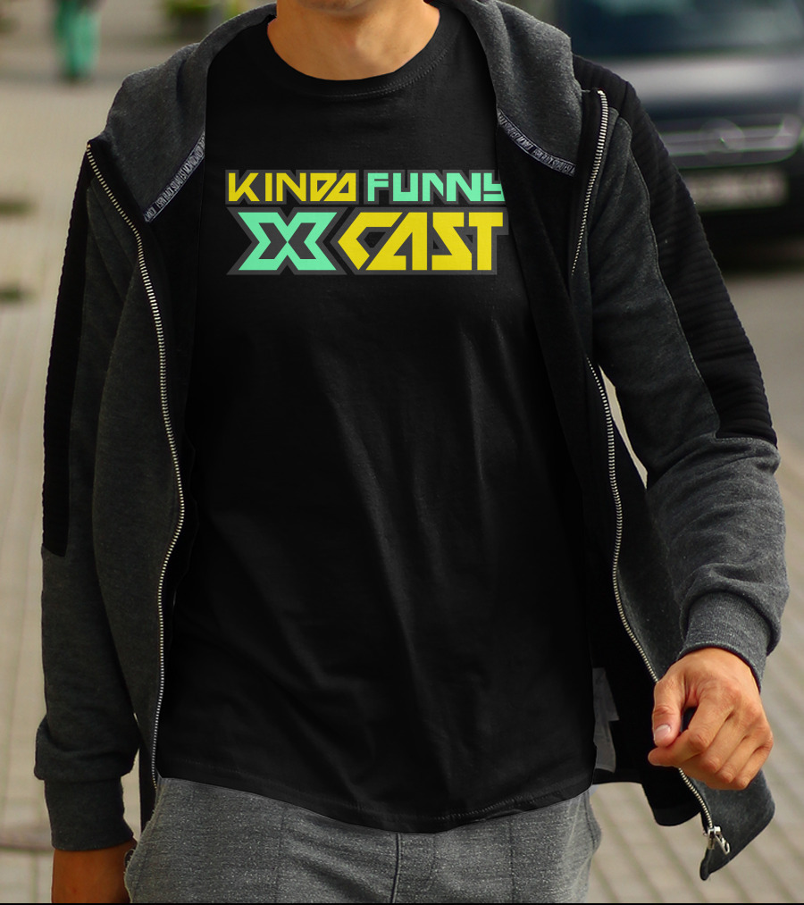 Kinda Funny Xcast Performance Gaming Podcast T-Shirt