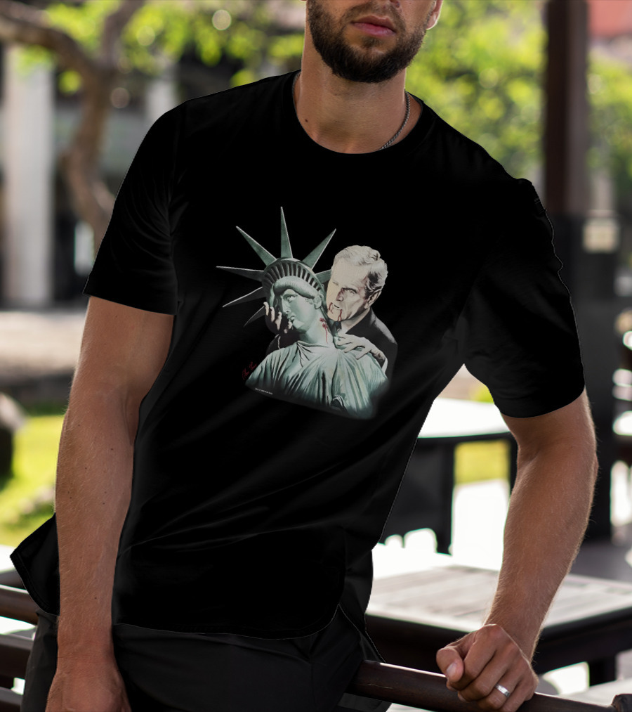 2005 George Bush Alex Ross Vampire Lady Liberty Sean Wotherspoon Vintage Rap T-Shirt