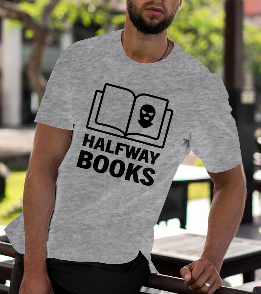 Shea Serrano Mask Icon Halfway Books T-Shirt