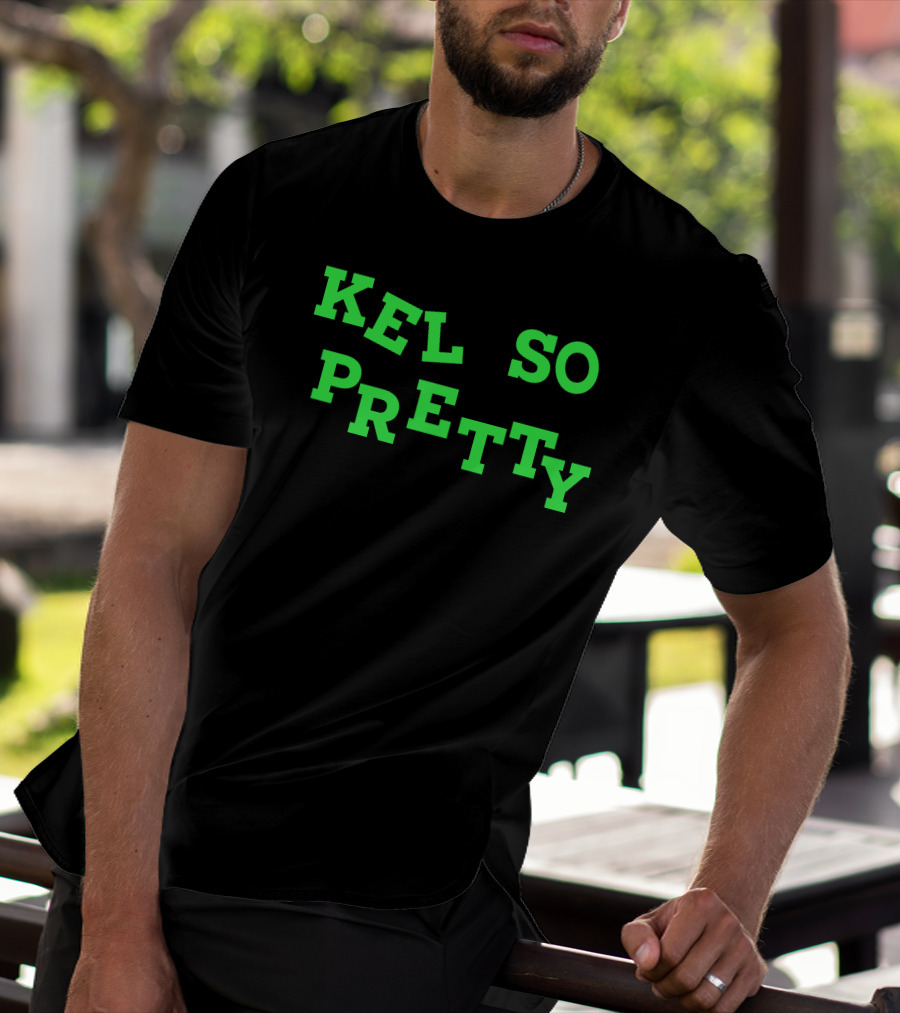 Kel So Pretty Retro Neon Text T-Shirt