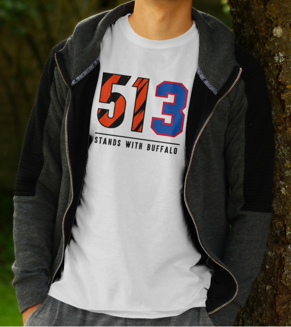513 3 Stands With Buffalo T-Shirt