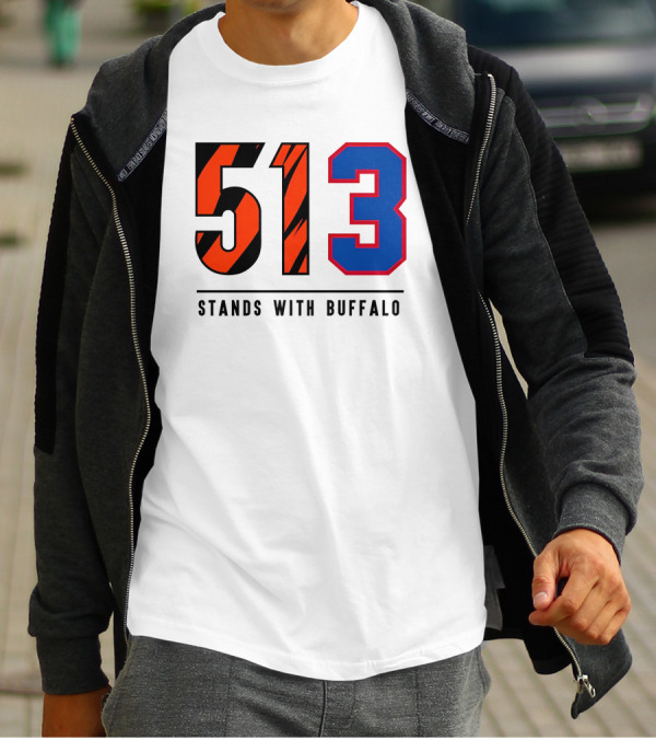 513 3 Stands With Buffalo T-Shirt