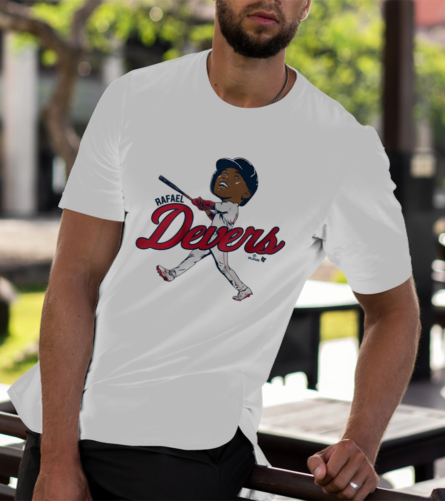 Rafael Devers Baseball Caricature Sports T-Shirt