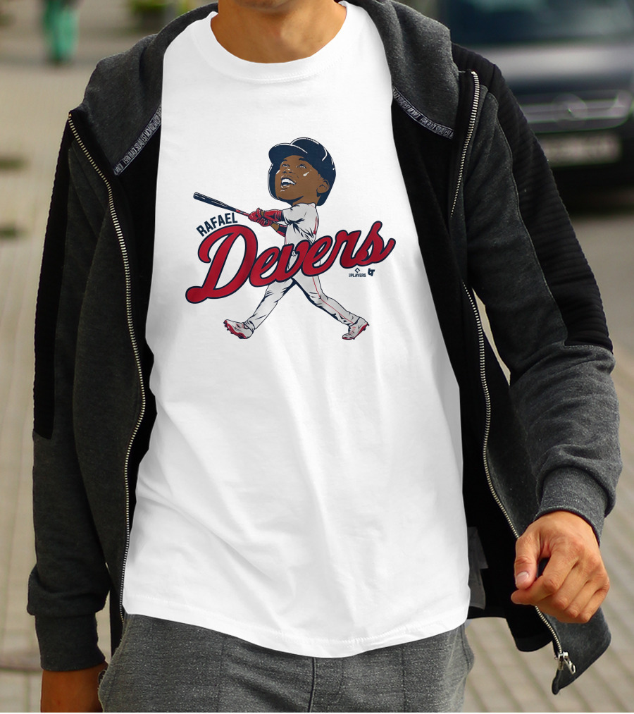 Rafael Devers Baseball Caricature Sports T-Shirt