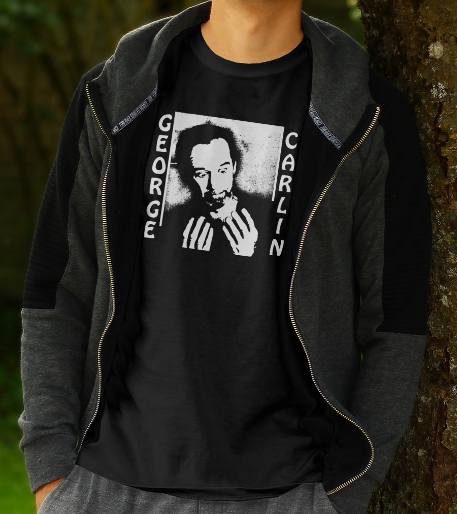 George Carlin It Only Hurts When I Think Wyco Vintage T-Shirt