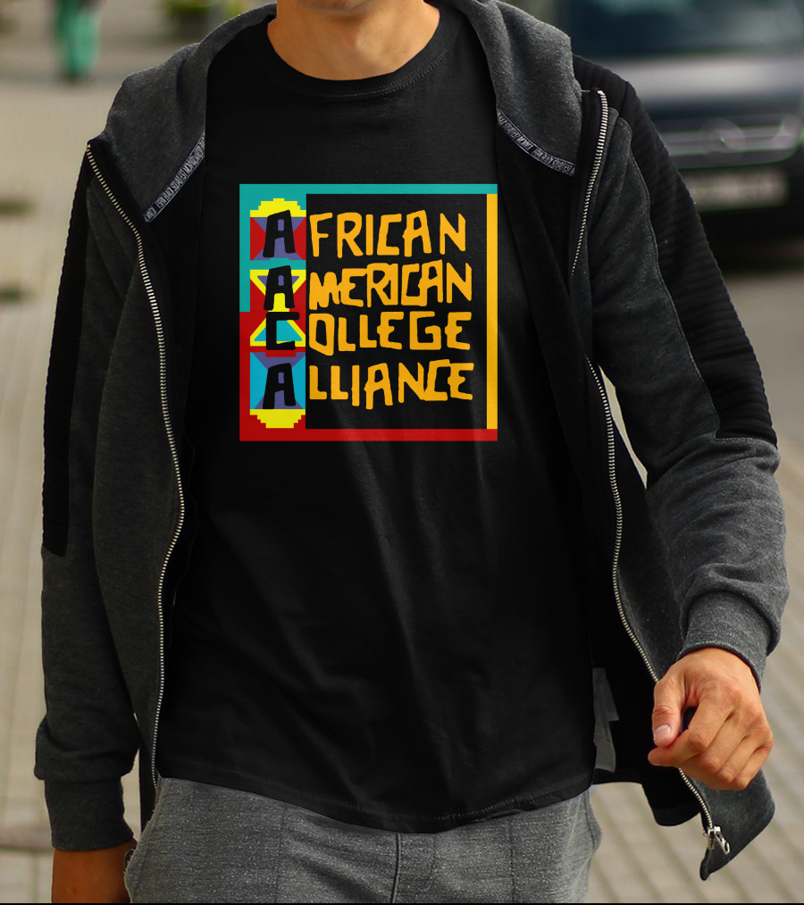 African American College Alliance AACA Matthew A Cherry Clothing Shop T-Shirt