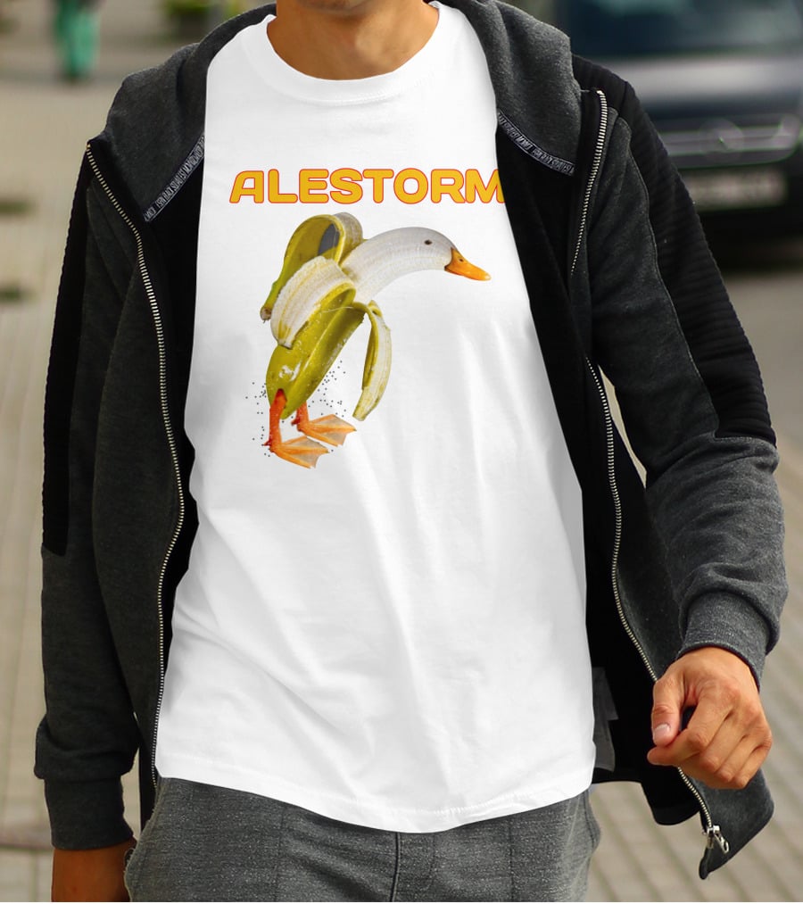 Alestorm Banana Duck Why You Should Have A Duck T-Shirt