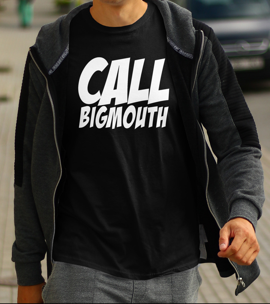 Kevin Holland Big Mouth Call MMAoverload Shop T-Shirt