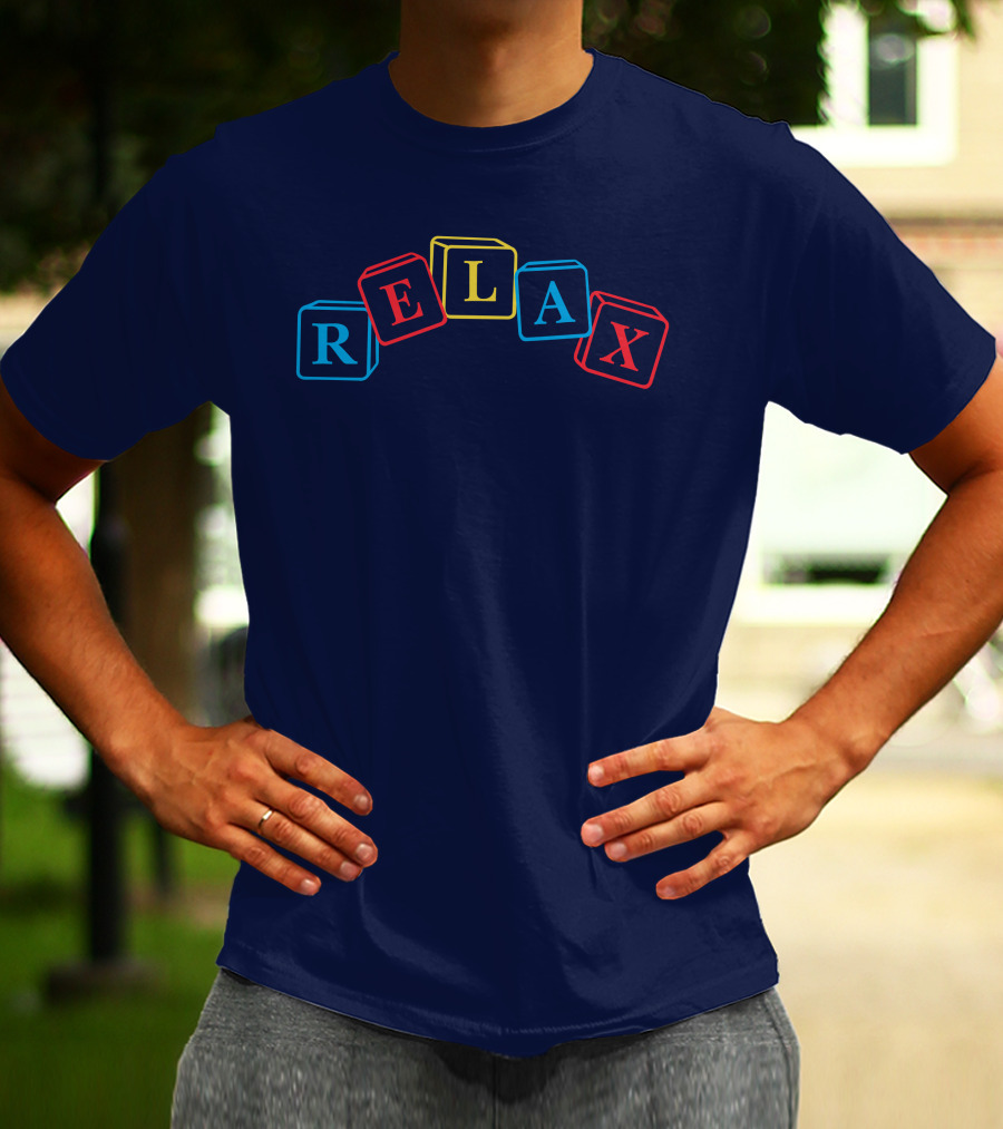 Relax Kid’s Block Toy Cubes T-Shirt