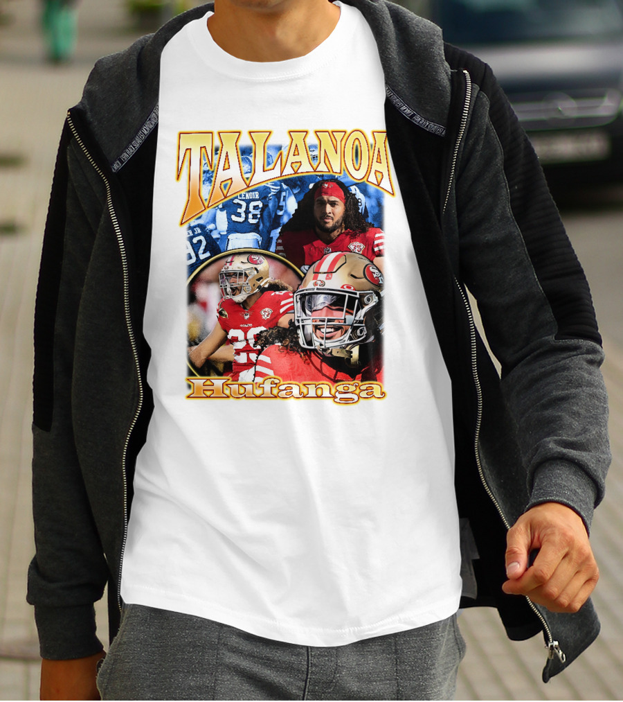Talanoa Hufanga 49ers Football Player Highlights T-Shirt