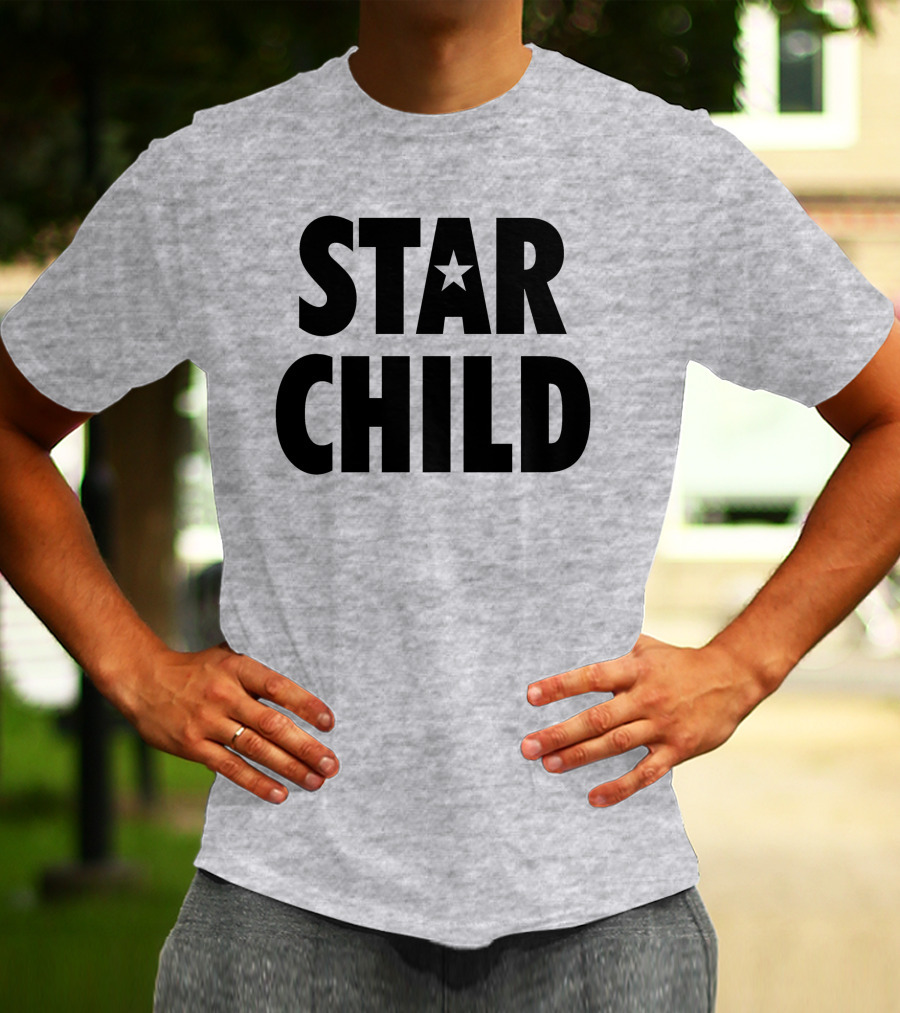 STAR CHILD Star In Letter A T-Shirt