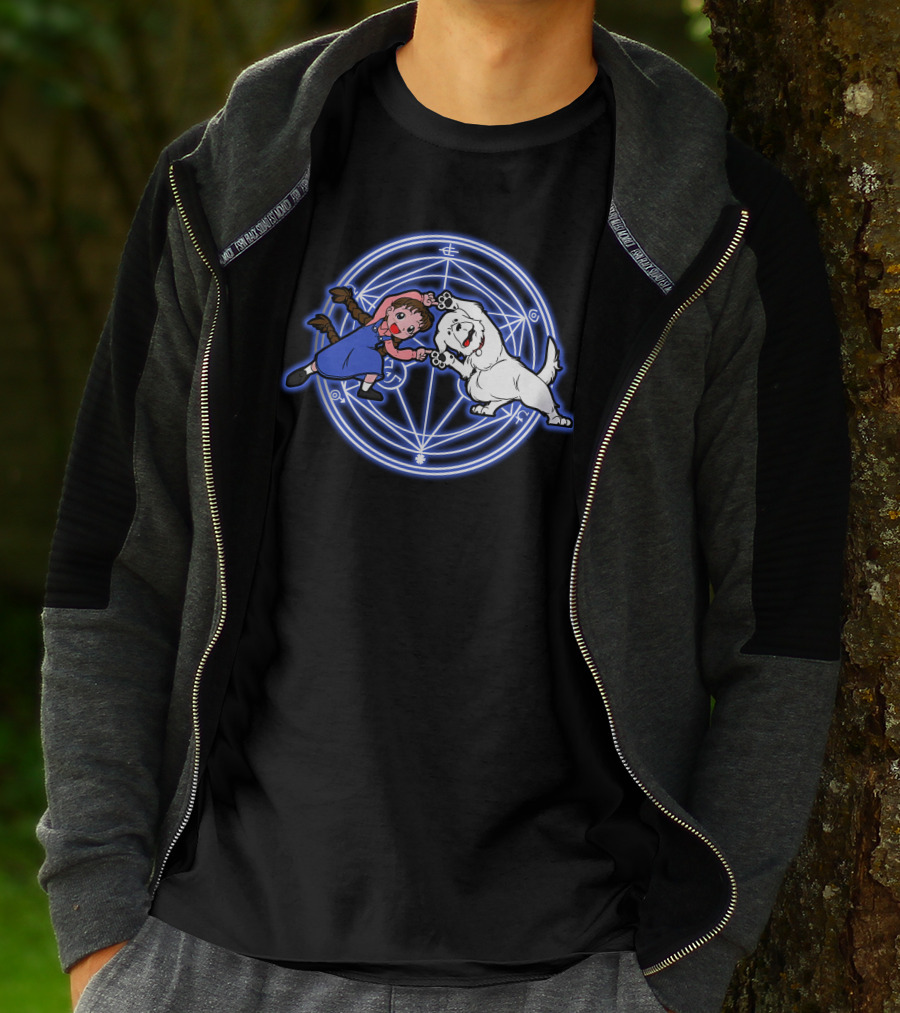 Nina Tucker Fusion Circle Fullmetal Alchemist Crossover T-Shirt