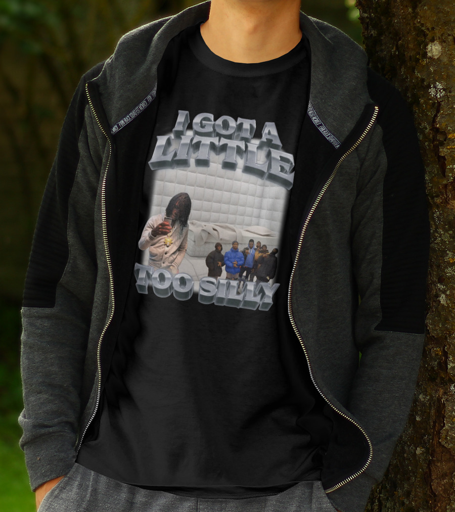 I Got A Little Too Silly Padded Room Selfie Group Posing T-Shirt