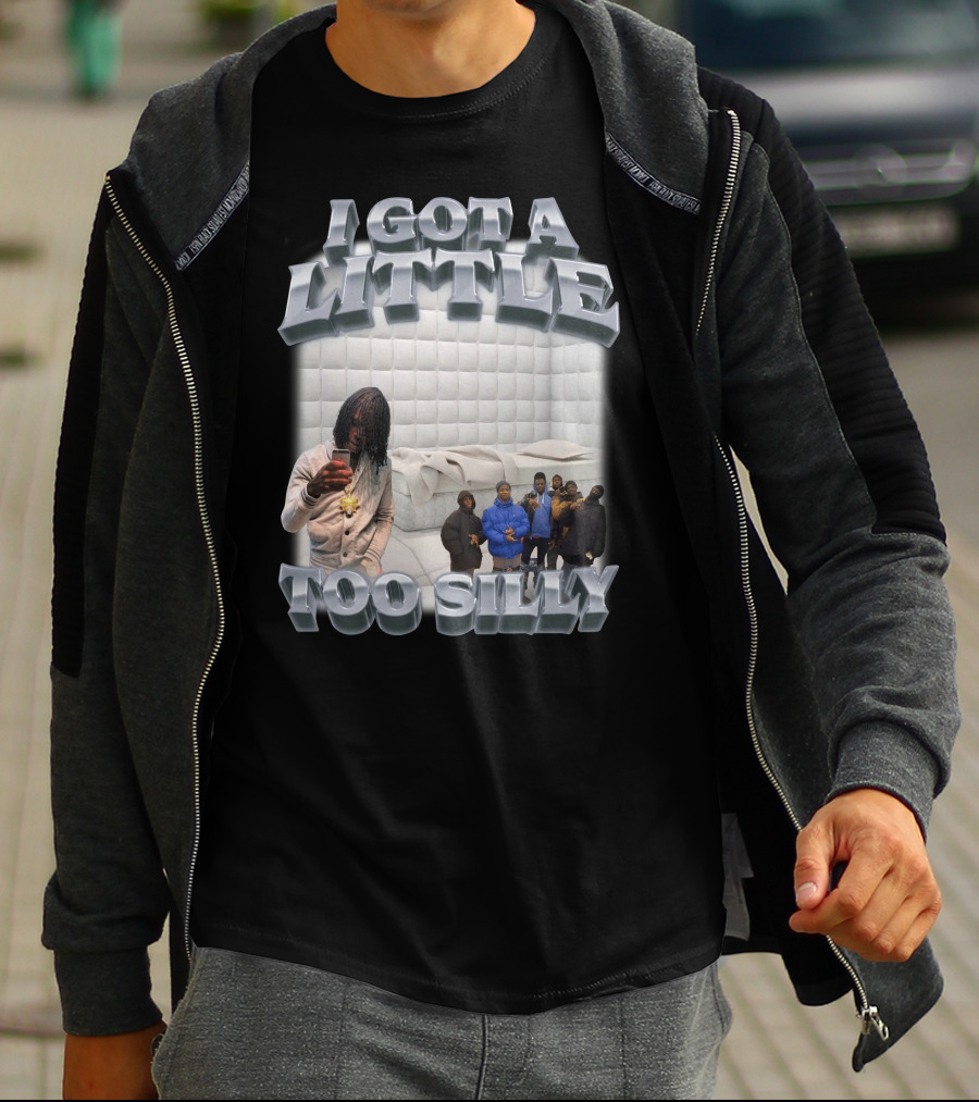 I Got A Little Too Silly Padded Room Selfie Group Posing T-Shirt