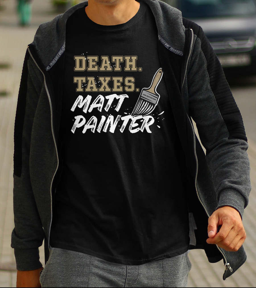 Death Taxes Matt Painter Jon Rothstein T-Shirt