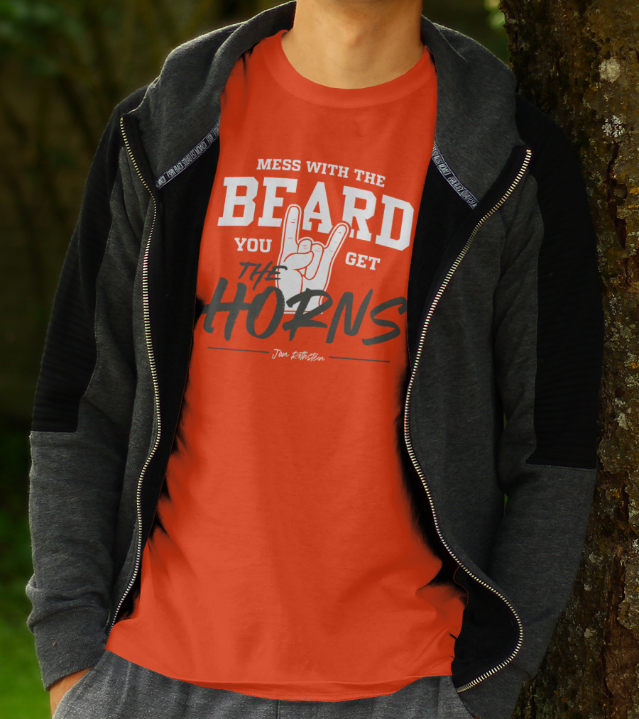 Mess With The Beard You Get The Horns Jon Rothstein T-Shirt