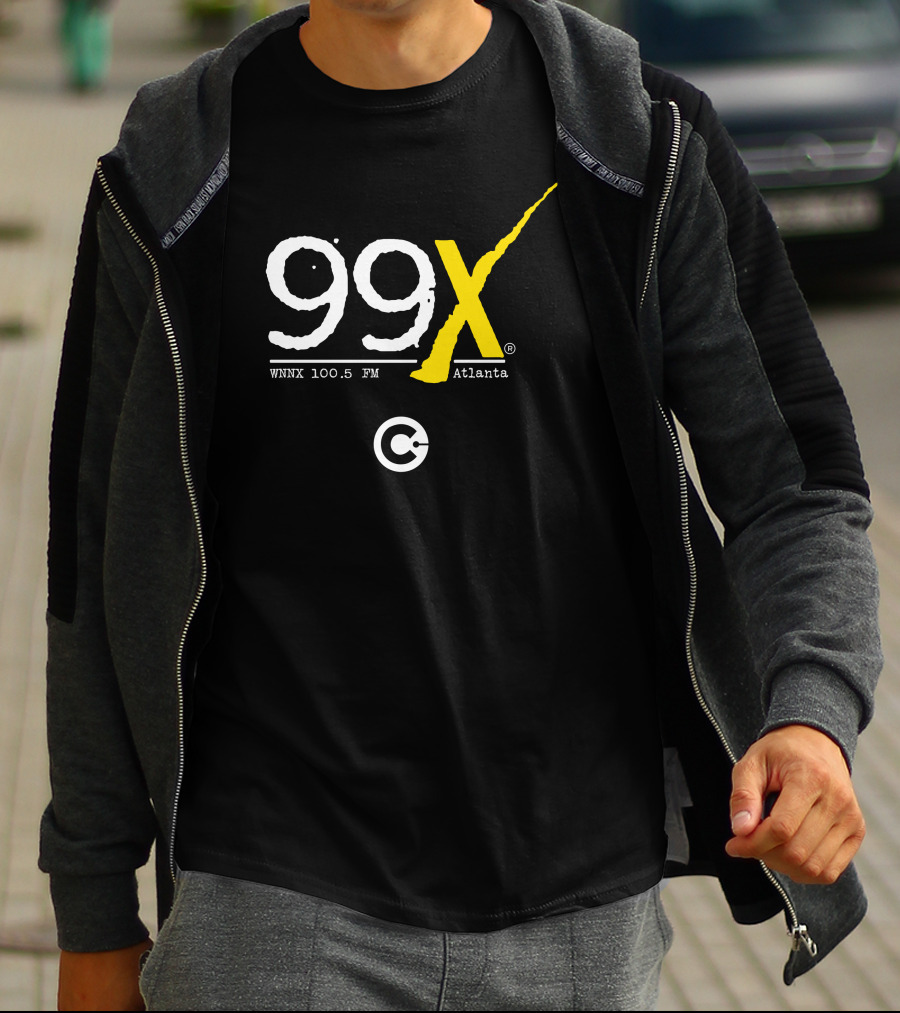 99X WNNX 100.5 FM Atlanta Radio Station T-Shirt