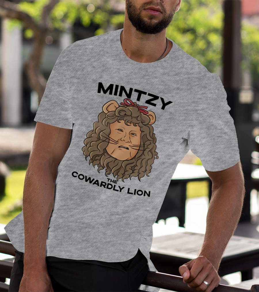 MINTZY The Cowardly Lion T-Shirt