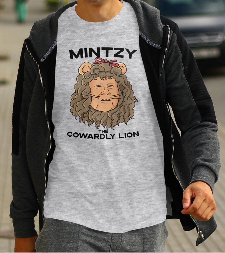MINTZY The Cowardly Lion T-Shirt