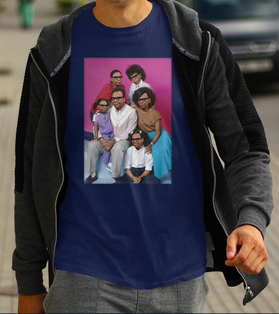 Keeping Up With The Ru's Family Portrait Multiface Glasses T-Shirt