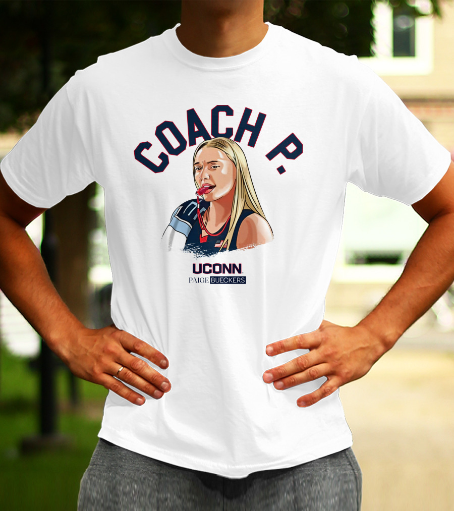 Coach P Paige Bueckers UConn T-Shirt