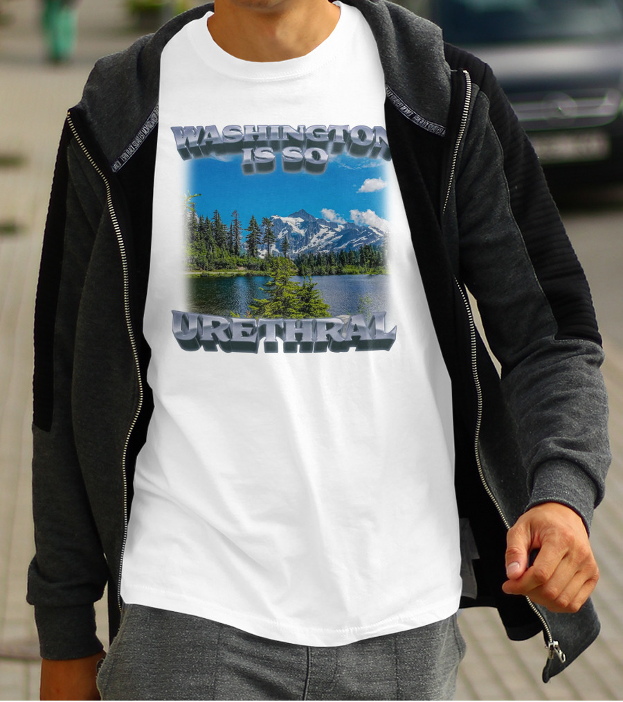 Washington Is So Urethral Nature Scenery T-Shirt
