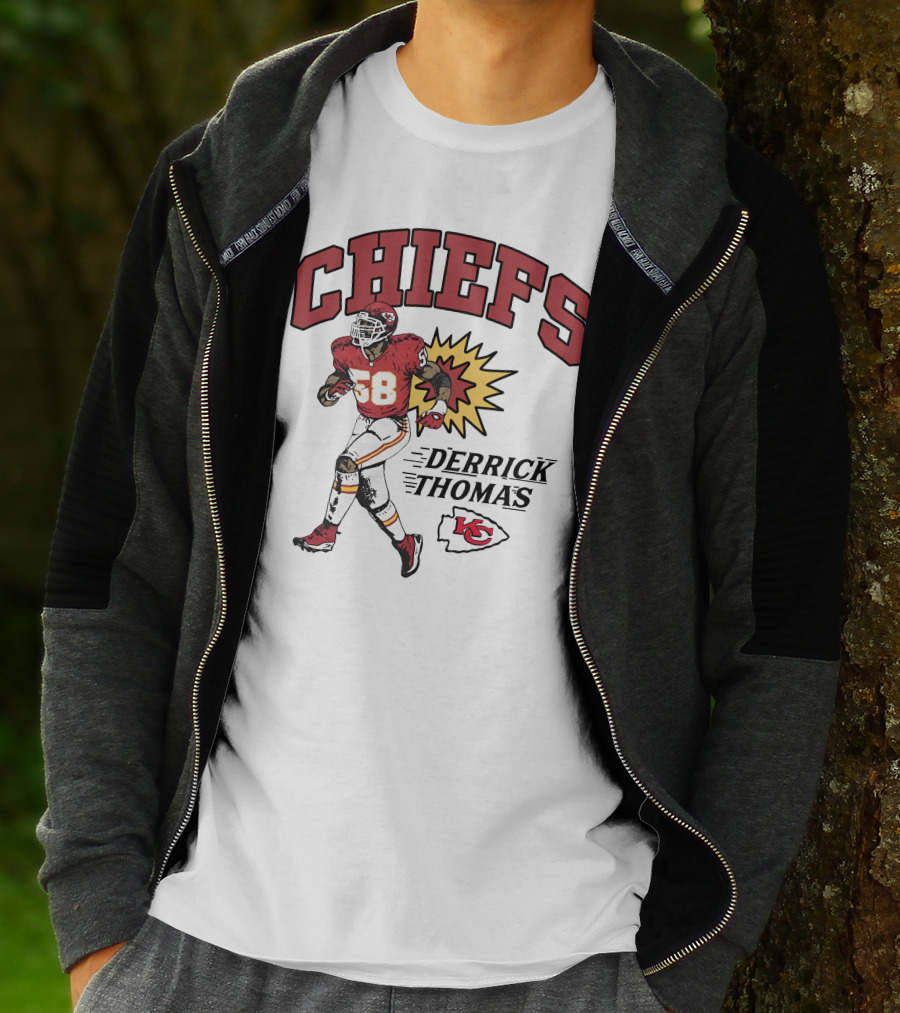CHIEFS Derrick Thomas 58 Kansas City Chiefs T-Shirt