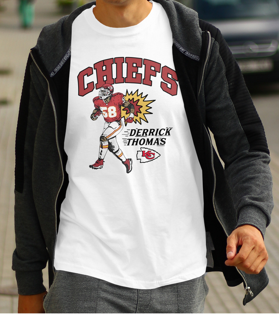 CHIEFS Derrick Thomas 58 Kansas City Chiefs T-Shirt