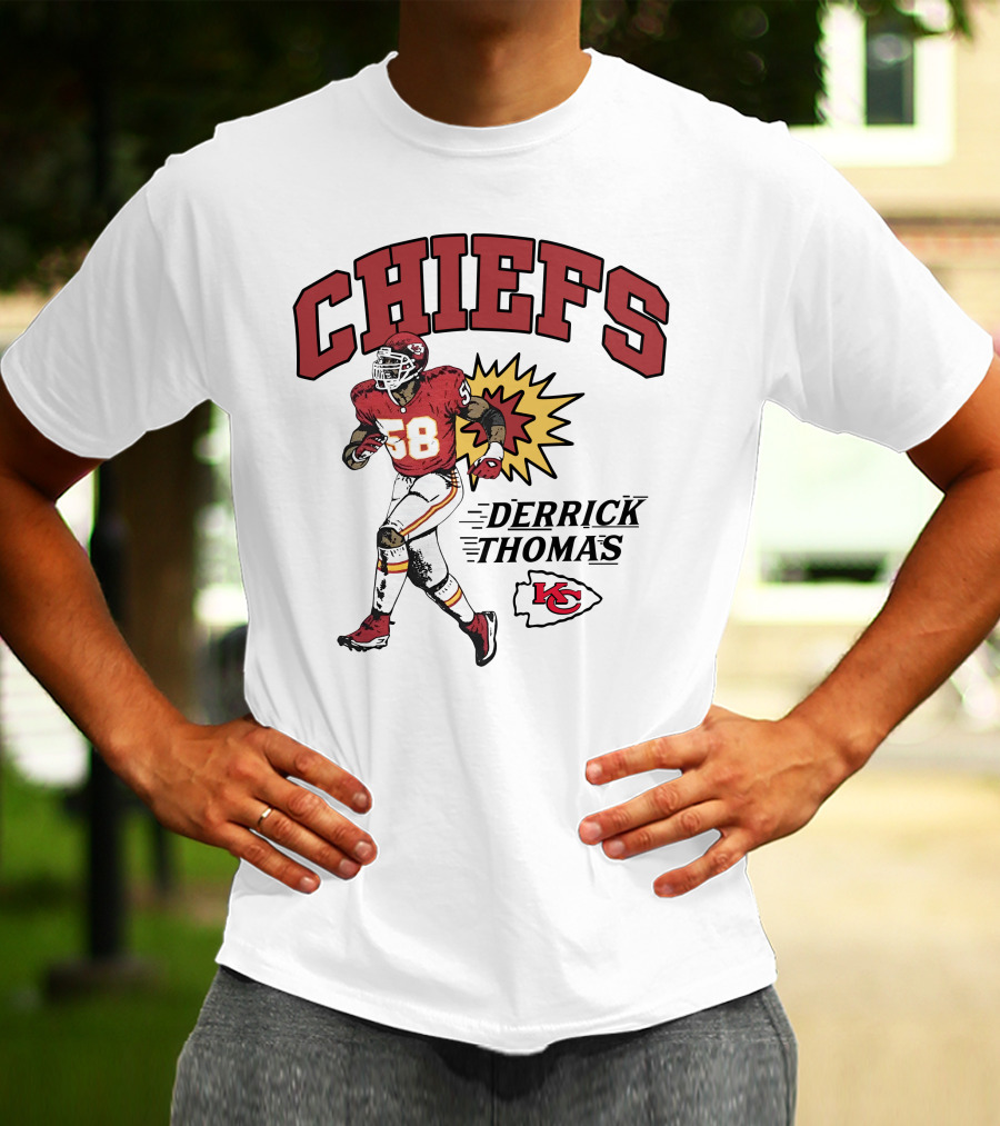 CHIEFS Derrick Thomas 58 Kansas City Chiefs T-Shirt