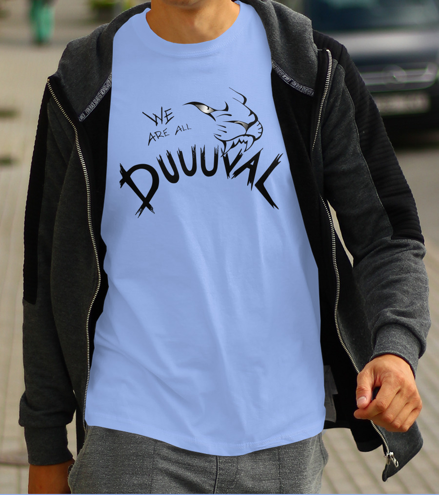 We Are All Duuuval Jaguar Roar T-Shirt