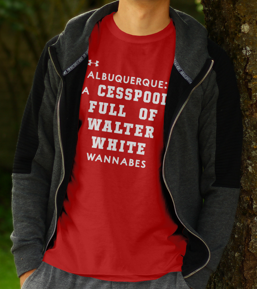 Albuquerque Walter White Cesspool Wannabes T-Shirt