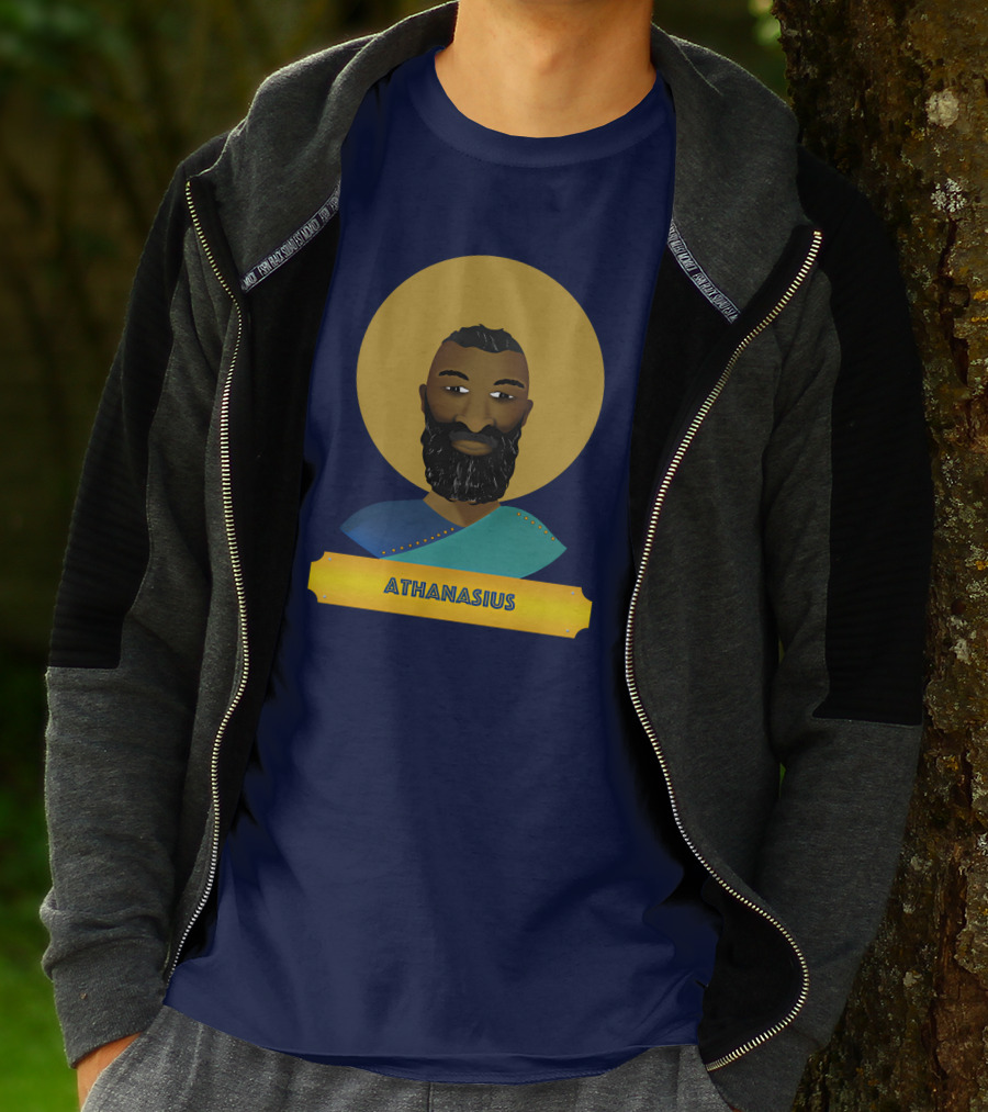 Athanasius Portrait Icon With Heritage Significance T-Shirt