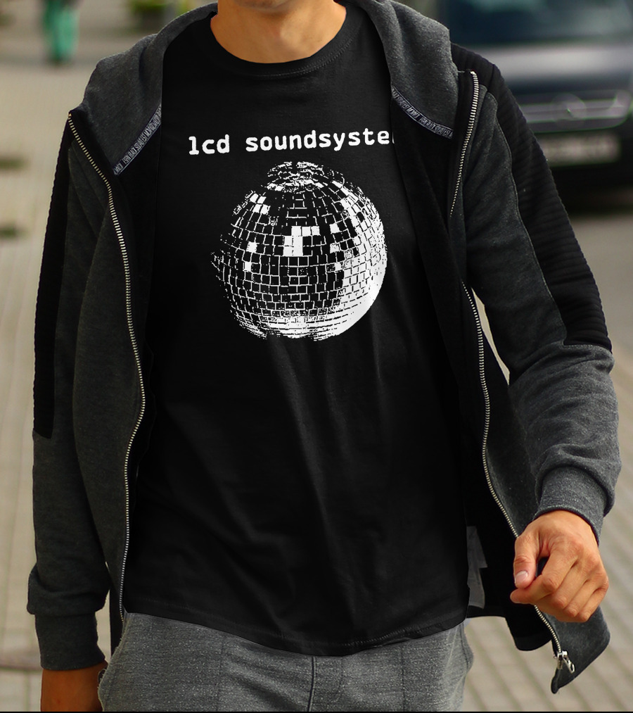 Lcd Soundsystem Disco Mirror Ball Music 팬Δ T-Shirt