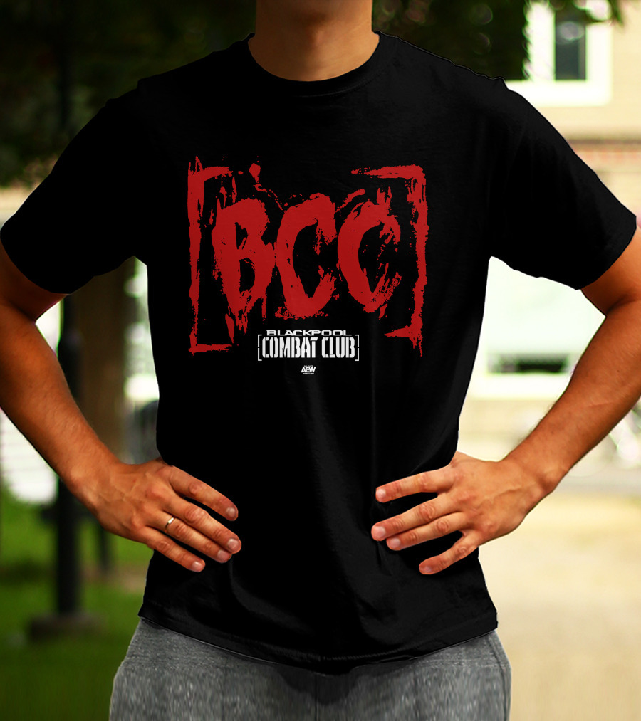 AEW All Elite Wrestling BCC Blackpool Combat Club Aftermath T-Shirt