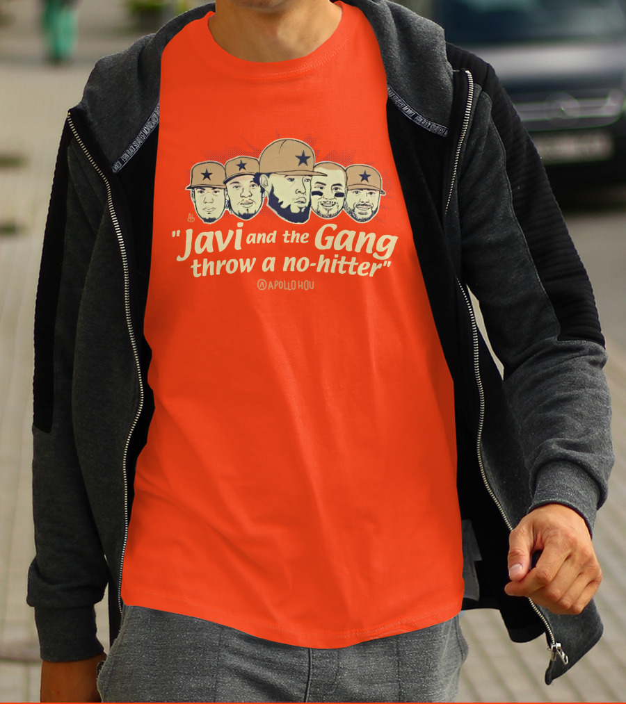 Apollohou Javi And The Gang Throw A No-Hitter Baseball T-Shirt