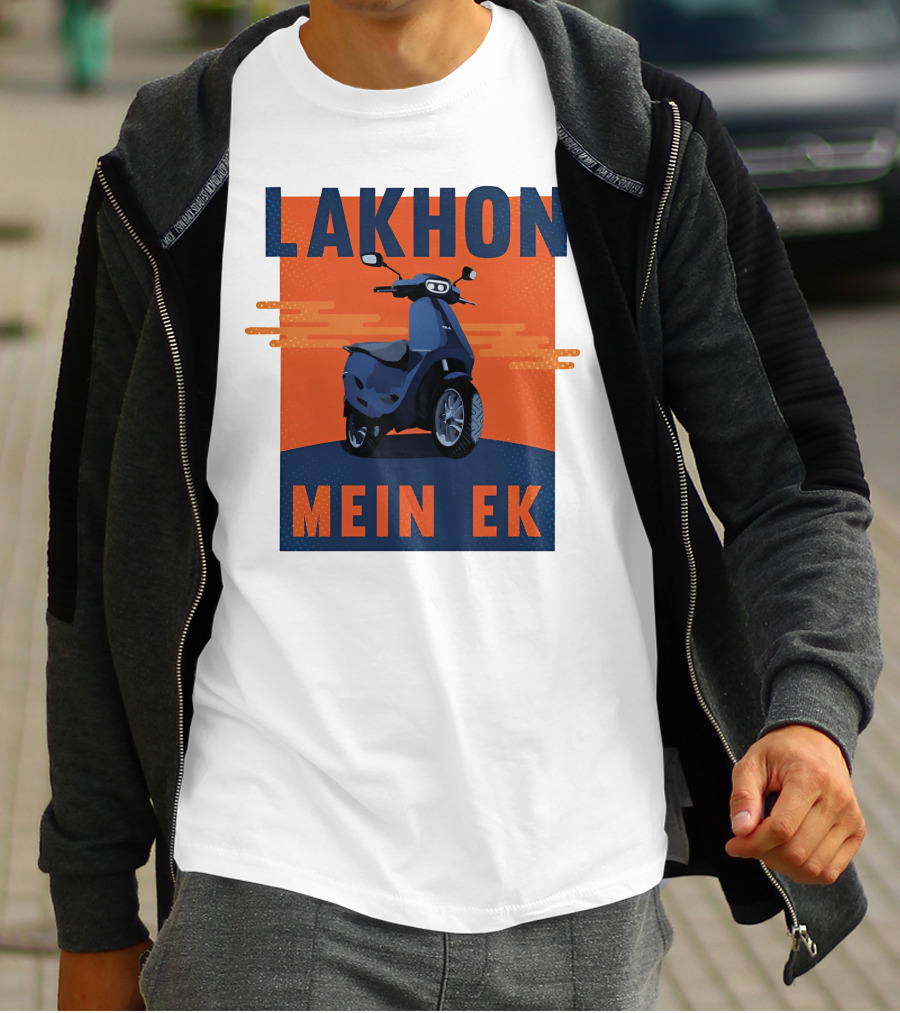 Lakhon Mein Ek Ola Electric Scooter T-Shirt