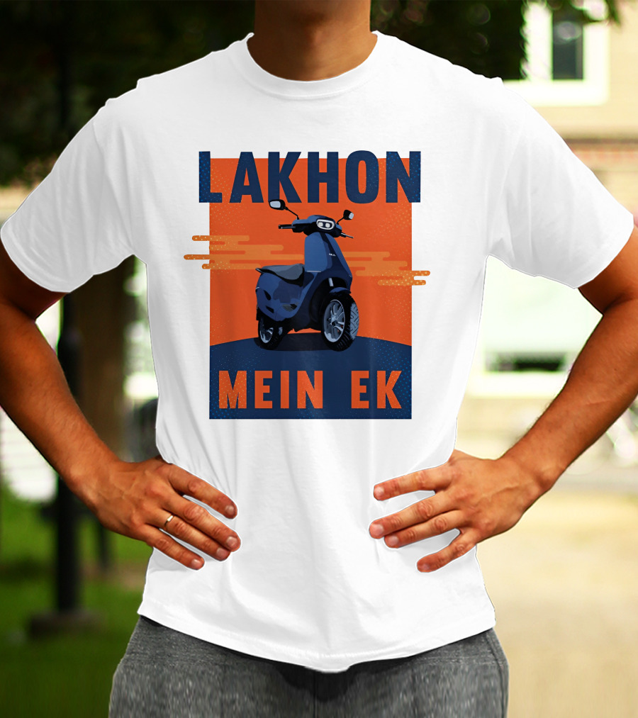 Lakhon Mein Ek Ola Electric Scooter T-Shirt