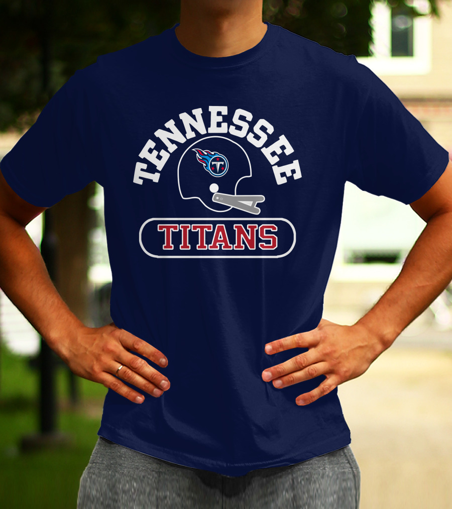 Jason Mccourty Tennessee Titans Helmet T-Shirt