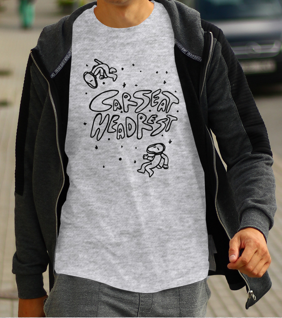 Carseatheadrest Merch How To Leave Town Space T-Shirt