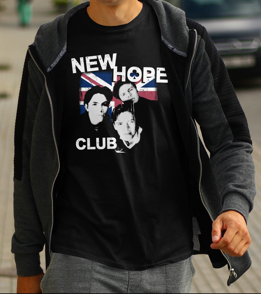 Newhopeclub Merch NHC Union Jack Faces T-Shirt