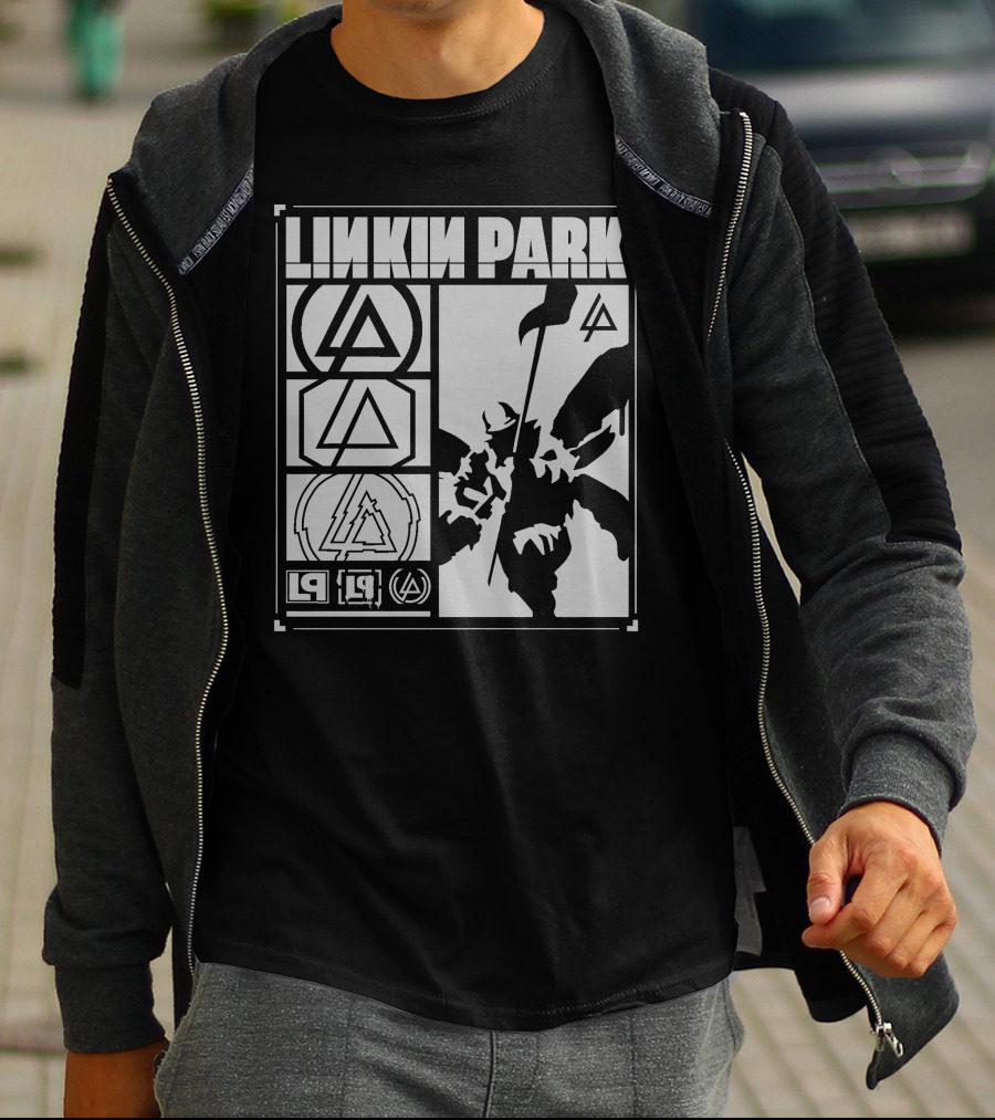 Linkin Park Logos Collection With Soldier T-Shirt