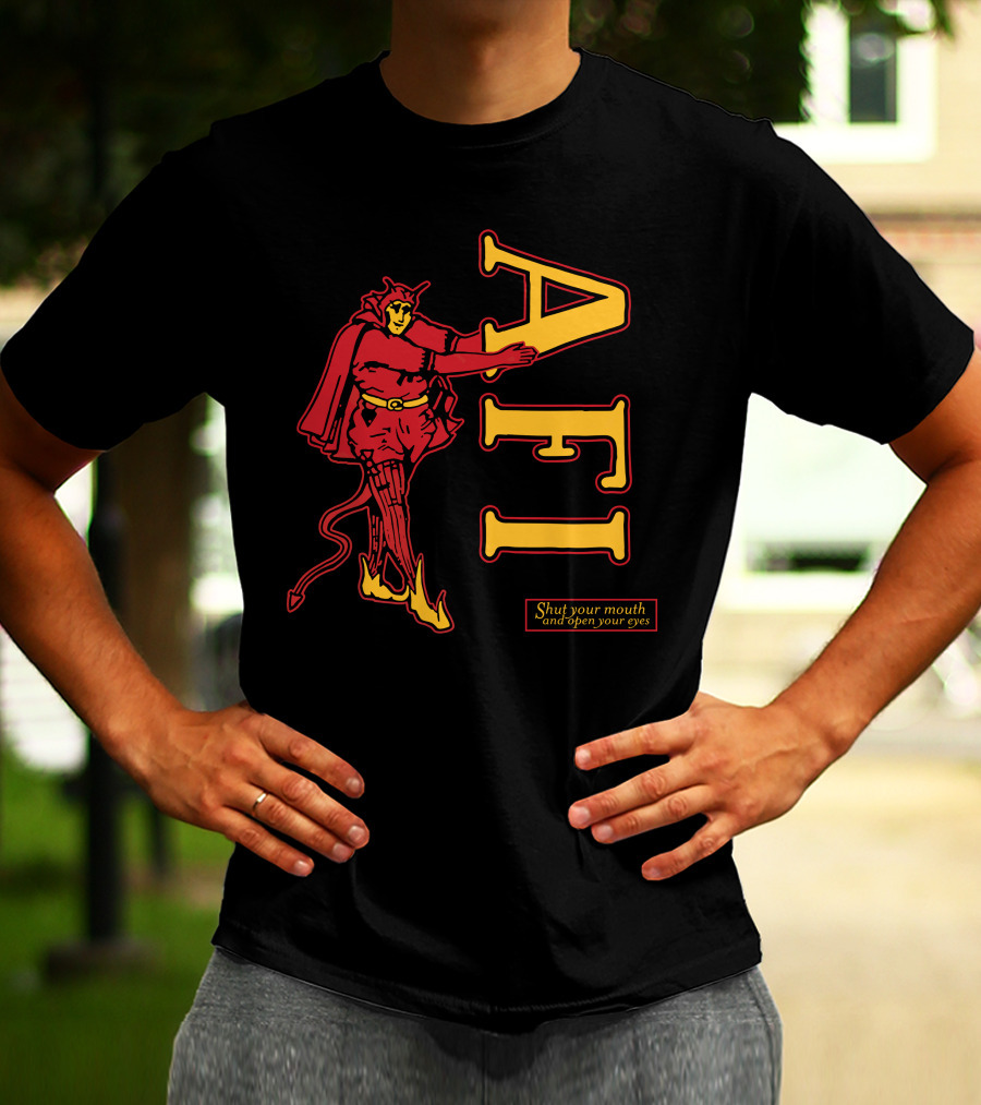 Afireinside Shop AFI Devil Shut Your Mouth And Open Your Eyes T-Shirt