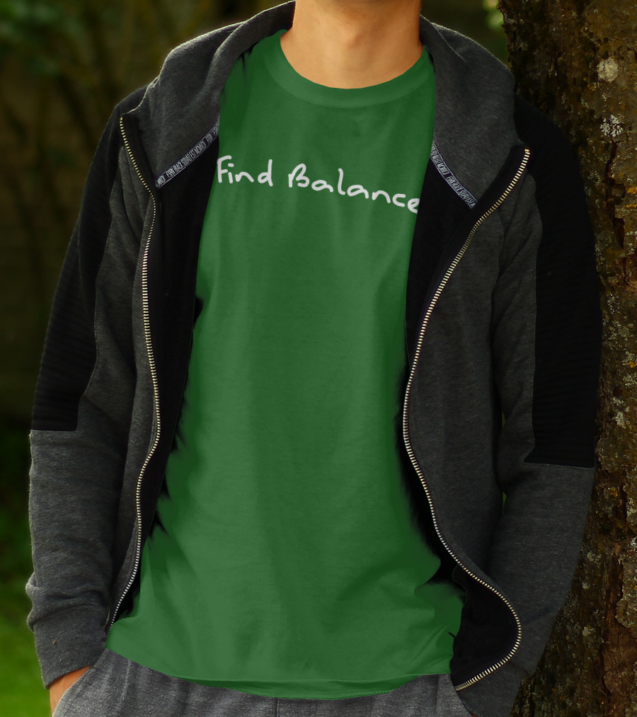 Find Balance Dreci Wearing T-Shirt