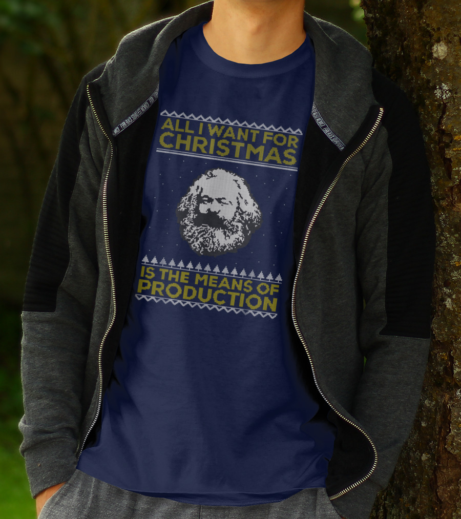 All I Want For Christmas Is The Means Of Production Floyd Shivambu T-Shirt