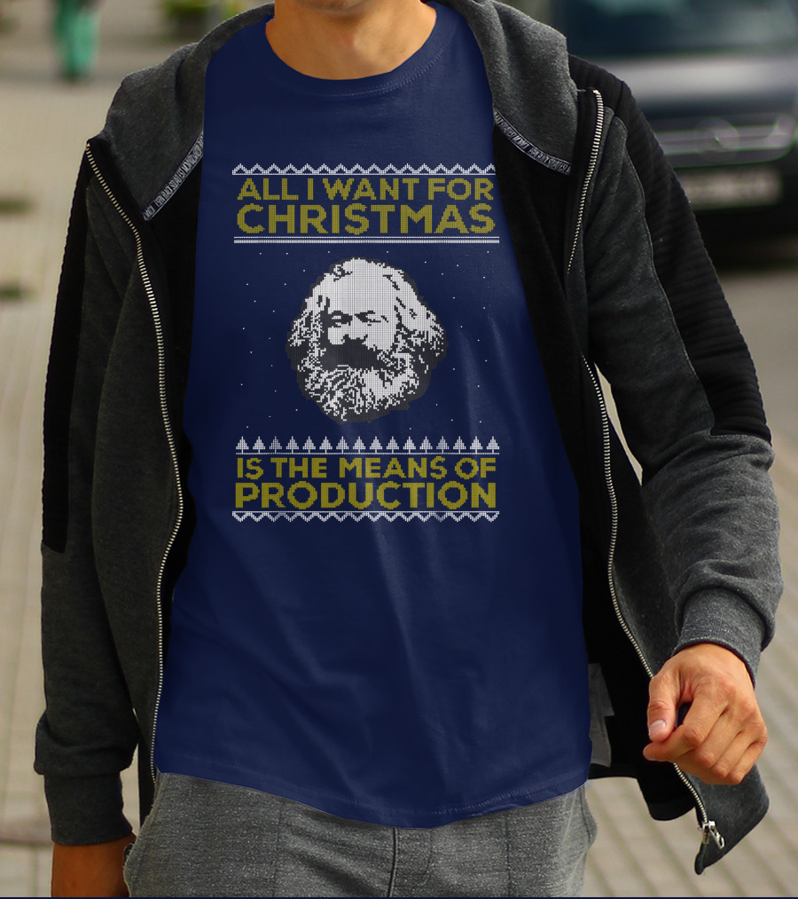 All I Want For Christmas Is The Means Of Production Floyd Shivambu T-Shirt
