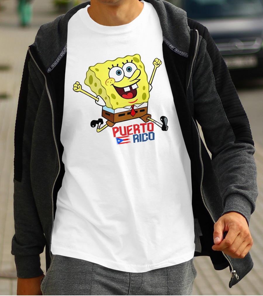 Ghetto Smosh Bob Esponja Puerto Rico T-Shirt