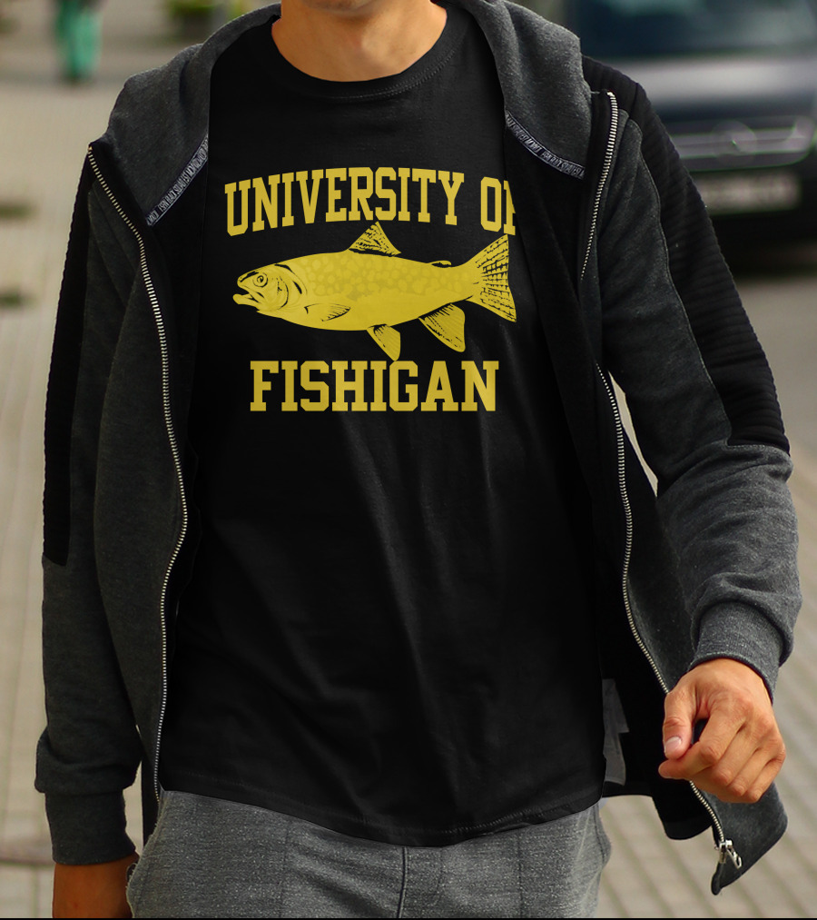 Randy Singer PhD University Of Fishigan Fish T-Shirt