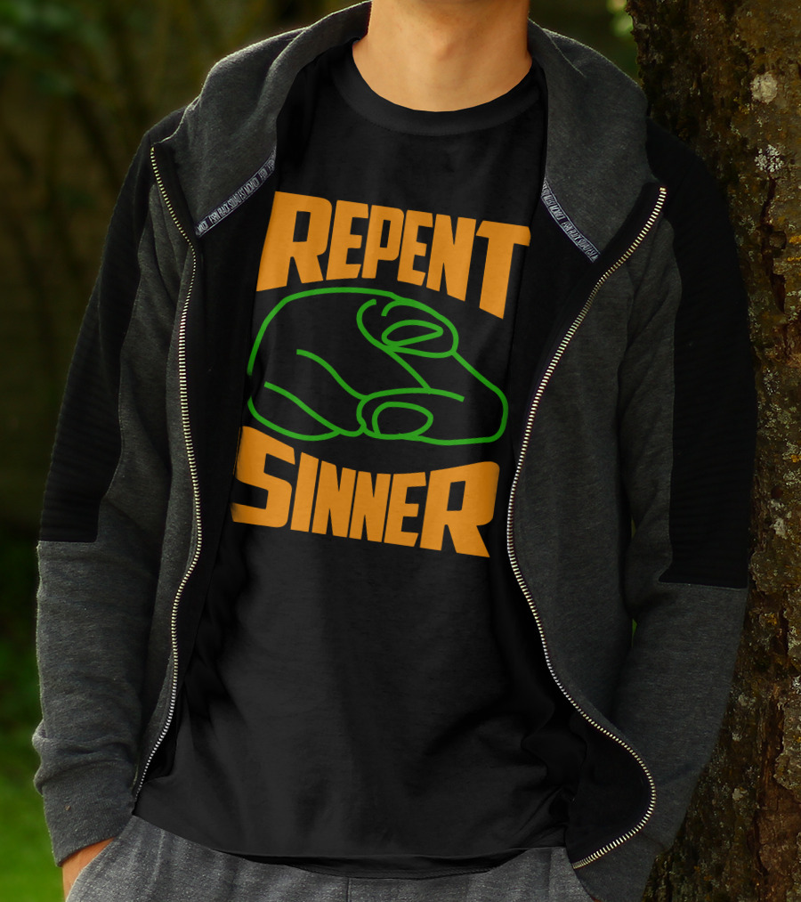Repent Sinner Meme Fightclubvideos T-Shirt