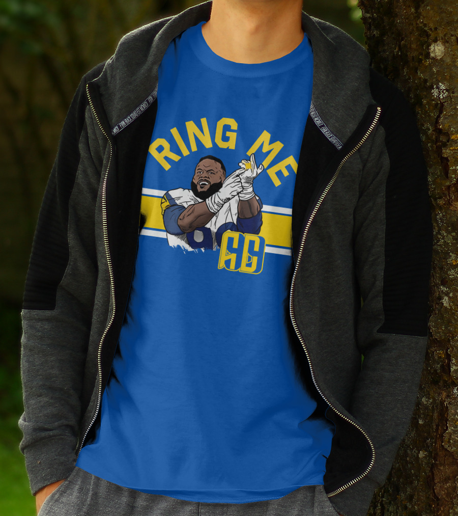 Aaron Donald Ring Me Represent Store Official NFL Merchandise T-Shirt
